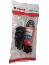 Extensão Elétrica Daneva 1,3 Metros 3 Tomadas Sort 10A