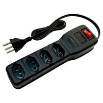 Extensão Elétrica Filtro de Linha 4 Tomada Bivolt Multicraft Com Proteção Contra Surto e Energia Extensão Elétrica Filtro de Linha 4 Tomada Bivolt Multicraft Com Proteção Contra Surto e Energia