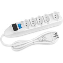 Extensão Elétrica Filtro Linha 5 Tomadas 5mtr Kapbom Sl-7605