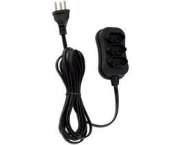 Extensão elétrica multiuso pp plano 2p+t 10 m