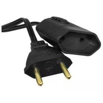 Extensão Elétrica Paralelo 2p 10a 3 Metros Preto - Ilumi