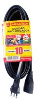 Extensão Elétrica Prolongador 20a 10 Metros 3 Pinos Preto Extensão Elétrica Prolongador 20a 10 Metros 3 Pinos Preto