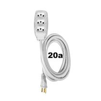 Extensão Elétrica Reforçada 1,5 metro com Cabo PP 3x2,5mm Tomada de 20a