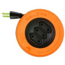 Extensão Elétrica Retrátil Enrolar 5 metros 2P 10A Laranja 2x0,75mm DN1495 Daneva Legrand Extensão Elétrica Retrátil Enrolar 5 metros 2P 10A Laranja 2x0,75mm DN1495 Daneva Legrand