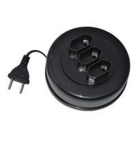 Extensão Eletrica Retratil Movél 3 Metros 3 Tomadas Extensão Eletrica Retratil Movél 3 Metros 3 Tomadas