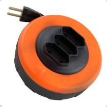 Extensão Elétrica Retrátil Pop Spin 3 Tomadas 2p 5M Daneva