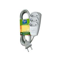 Extensão elétrica Sort 10m 3 tomadas 2P 10A 250V DN 1532 Daneva