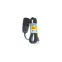 Extensao Eletrica Sort 3 Metros 3 Tomadas Preto 2p+T 10A 250V-Daneva Extensao Eletrica Sort 3 Metros 3 Tomadas Preto 2p+T 10A 250V-Daneva