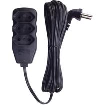 Extensão Elétrica Tripolar 3 Tomadas PLUG 90 3 M Extensão Elétrica Tripolar 3 Tomadas PLUG 90 3 M