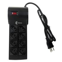 Extensão Filtro De Linha Coletek, Com 8 Tomadas - Fl-82Bk Extensão Filtro De Linha Coletek, Com 8 Tomadas - Fl-82Bk