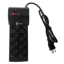 Extensão Filtro De Linha Coletek, Com 8 Tomadas - Fl-82Bk Extensão Filtro De Linha Coletek, Com 8 Tomadas - Fl-82Bk