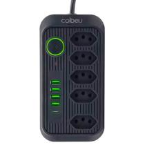 Extensão Filtro De Linha Com 5 Entradas De Tomadas E 5 De Usb Cabo 2 Metros Botão Liga Desliga Extensão Filtro De Linha Com 5 Entradas De Tomadas E 5 De Usb Cabo 2 Metros Botão Liga Desliga