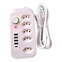 Extensão Filtro De Linha Régua Tomadas + Usb + Tipoc