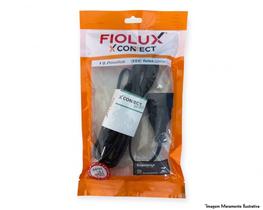 Extensao Fiolux Prolongador 03M Tripolar Preto 10A