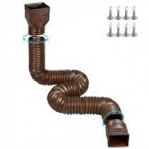 Extensão flexível para tubo de descida de calha gutterant 350 cm, 4" Extensão flexível para tubo de descida de calha gutterant 350 cm, 4"