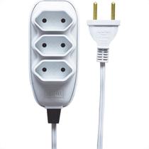 Extensao Ilumi Pl 0,75 10Mt 10A Branco 17931 Extensao Ilumi Pl 0,75 10Mt 10A Branco 17931