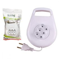 Extensao Ilumi Redonda 2 Polos Paralela 0,75Mm Branca - 5M - 16973