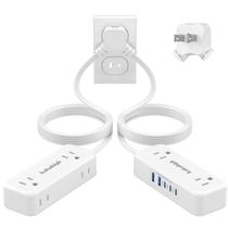 Extensão kakahigh 3m com 4 Tomadas e 5 USB