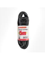 Extensao Megatron Pp Plano 3X0,75X5,0M Ate 220V Preto