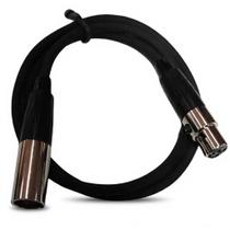 Extensão Mini XLR 3 Pinos 0,50 m Balanceada 2x0,20 Extensão Mini XLR 3 Pinos 0,50 m Balanceada 2x0,20