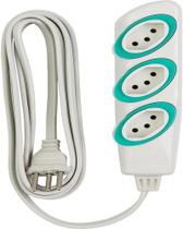 Extensao noshock 45 pp 3 x0,75 2p+t 10a gelo 3m dn1712 Extensao noshock 45 pp 3 x0,75 2p+t 10a gelo 3m dn1712