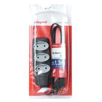 Extensao Noshock 90 Pl 2x0,75 2p 10a Grafite 1,3 Metros Dn1904