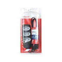 Extensão Noshock 90 Pl 2x0,75 2p 10a Grafite 1,3m Dn1904 Extensão Noshock 90 Pl 2x0,75 2p 10a Grafite 1,3m Dn1904