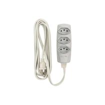 Extensão Noshock 90 PP 3 X 0,75 2P+T 10A Cinza 3M DN1537 Daneva - Legrand