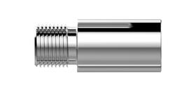 Extensão P/ Chuveiros Torneiras Cromado 1/2'' X 10cm Blukit