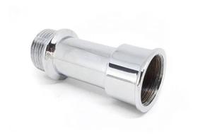 extensao para torneira prolongador garden cromado 3/4 polegada longa