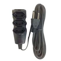Extensão Paralelo 2 X 0,75mm Preta - 5 Metros - Cabo 10A / 250V - Megatron Extensão Paralelo 2 X 0,75mm Preta - 5 Metros - Cabo 10A / 250V - Megatron