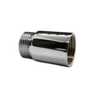 Extensão Prolongador Alongador P/ Torneira Latão Cromado 1/2" Curto - Sub-Akamaru