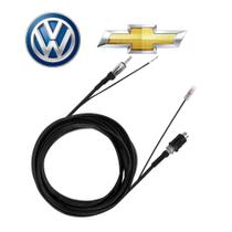 Extensão Rast Antena Plugdin 3,8M Rádio Volkswagen Chevrolet