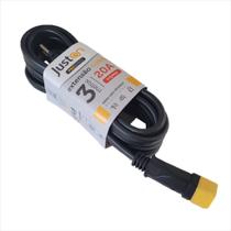 Extensão Reforçada 20A Para Microondas Fritadeiras Aquecedores 3 Metros Tripolar Extensão Reforçada 20A Para Microondas Fritadeiras Aquecedores 3 Metros Tripolar