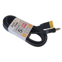 Extensão Reforçada 20A Para Microondas Fritadeiras Aquecedores 5 Metros Tripolar