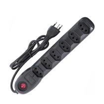 Extensao regua filtro de linha protetor eletrico 6 tomadas 1 metro megatron r.22365 Extensao regua filtro de linha protetor eletrico 6 tomadas 1 metro megatron r.22365