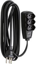 Extensao Sort 10m Cabo Pp Plano 3x0,75 2p+t 10a/250v Daneva