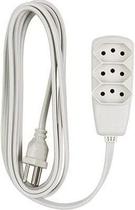 Extensao Sort PP 3X0,75 2P+T 10A GELO 3m Daneva