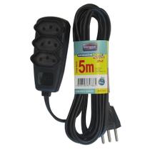 Extensão Sort PP 5m Preto Daneva Pial Legrand Extensão Sort PP 5m Preto Daneva Pial Legrand