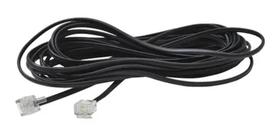 extensão telefone fax interneed plug 1,5 m preta extensão telefone fax interneed plug 1,5 m preta