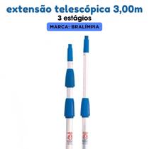 Extensao telescopica 3 m 3 estagios