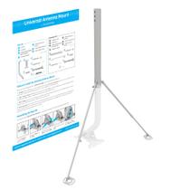 Extensão universal de ultrapolo em forma de onda de montagem de antena