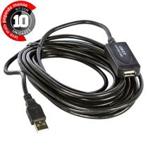 Extensão Usb 2.0 Amplificado 5M - Cirilo Cabos - Kit Com 10