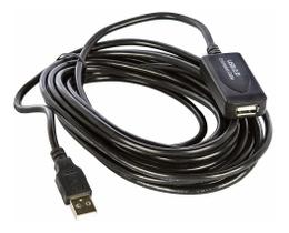 Extensão Usb Ativa 2.0 Amplificado 10m Tblackrox