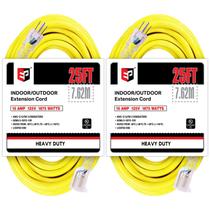 Extensión Eléctrica EP, Pack de 2, 7.6 m, con Luz Indicadora, para Exterior, 12/3, 15A 125V Extensión Eléctrica EP, Pack de 2, 7.6 m, con Luz Indicadora, para Exterior, 12/3, 15A 125V