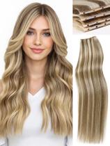 Extensiones de Cabello WIGNEE Capa Doble PU OVO Rubio 20 pulgadas
