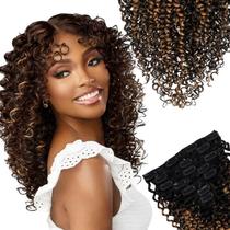Extensões Clip In SIYUSI Kinky Curly 100% Brazilian Remy Extensões Clip In SIYUSI Kinky Curly 100% Brazilian Remy