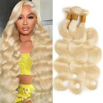 Extensões de cabelo Amaykai Body Wave 613 Blonde 20cm 22cm 24cm Extensões de cabelo Amaykai Body Wave 613 Blonde 20cm 22cm 24cm