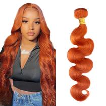 Extensões de cabelo AuokMar Ginger Body Wave 26" 8A Virgin Hair Extensões de cabelo AuokMar Ginger Body Wave 26" 8A Virgin Hair