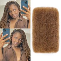 Extensões de cabelo BLL Afro Kinkys Bulk Human Hair 22cm